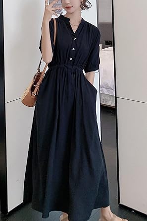 Amazon.co.jp: [Chubikime] ロングワンピース
